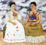 Frida Kahlo The two Frida-s painting